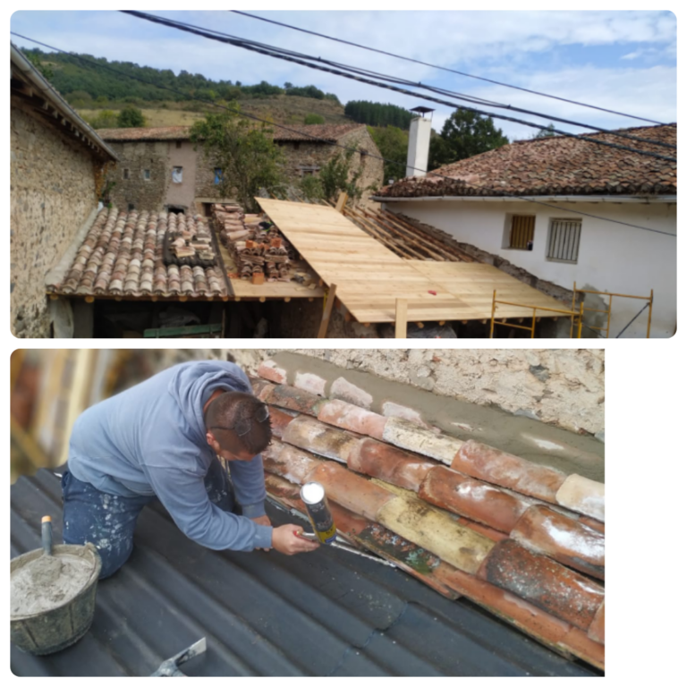 Arreglo urgente 24 horas de tejados en mal estado en casas y chalets en Euskadi y Navarra
